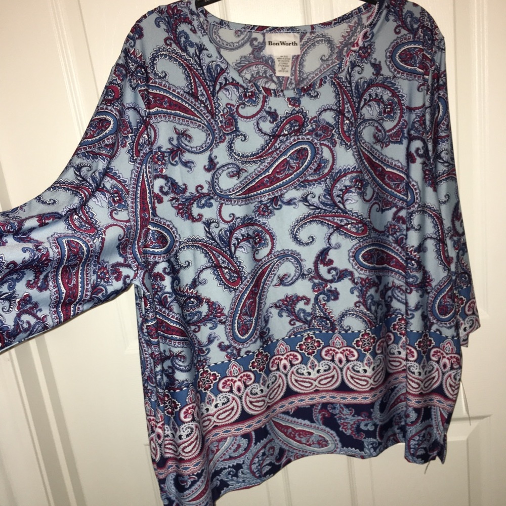 Paisley Print Shirt